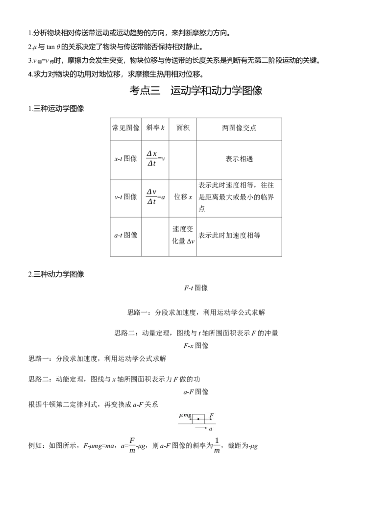 第一篇　专题一　第2讲　匀变速直线运动　牛顿运动定律_04高考物理_2025年新高考资料_二轮复习_2025年高考物理大二轮_2025物理二轮专题复习教师用书Word版文档_第一篇　专题复习