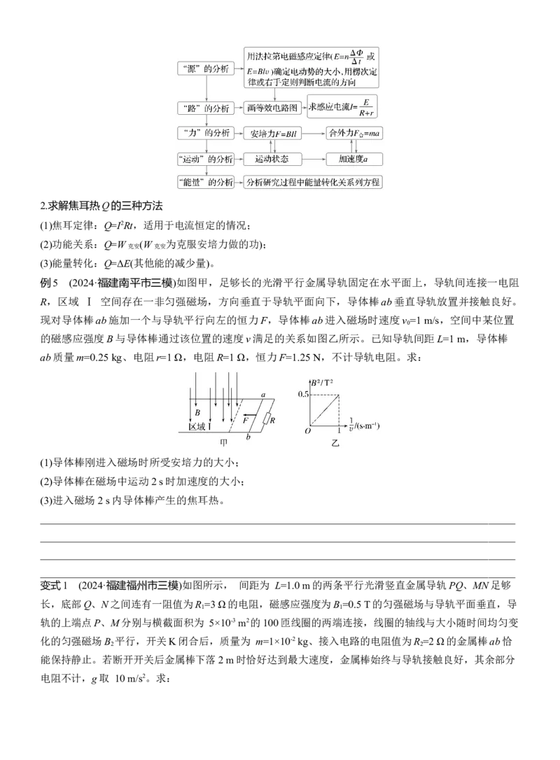 第一篇　专题四　第11讲　电磁感应_04高考物理_2025年新高考资料_二轮复习_2025年高考物理大二轮_2025物理二轮专题复习学生用书Word版文档_大二轮专题复习讲义_第一篇　专题复习