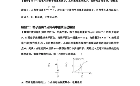 知识点66：静电场中的图象问题（拔尖解析版）_04高考物理_新高考复习资料_2024新高考复习资料_一轮复习资料_拔尖版2024届高考物理一轮复习讲义及对应练习