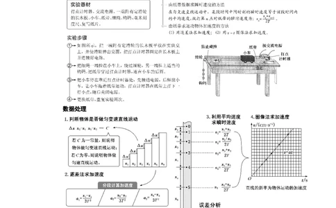 知识点5：探究小车速度随时间变化的规律（基础原卷版）_04高考物理_新高考复习资料_2024新高考复习资料_一轮复习资料_基础版2024届高考物理一轮复习讲义及对应练习