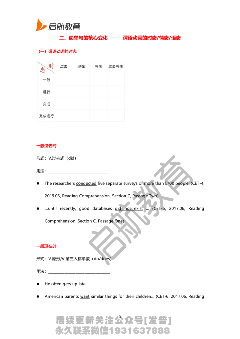 六级核心语法讲义-田静_最新更新，视频都在这_2026，6月六级速转存易和谐_1、2025年6月六级_01.2026六级英语田静_01.电子讲义