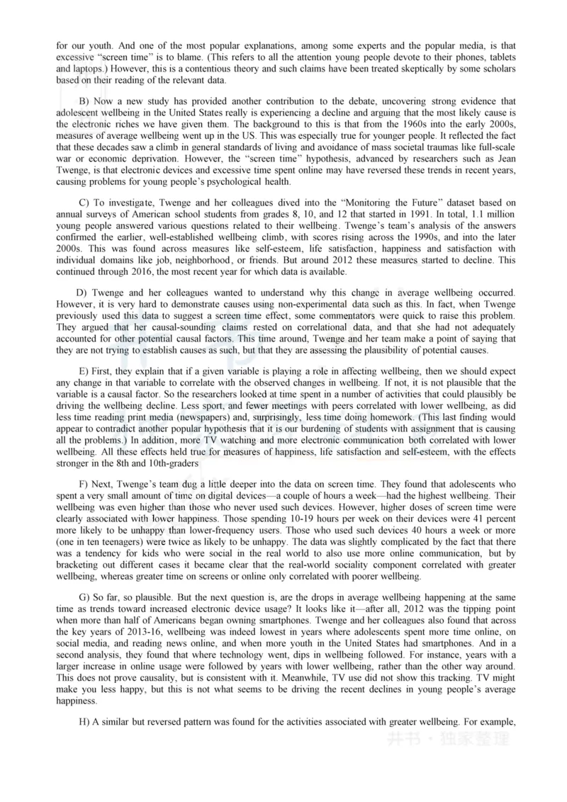 2019年12月大学英语6级（卷一）_最新更新，视频都在这_2026、6月四级速转存易和谐_四六级真题+资料包_六级真题_2019年12月六级真题及答案解析（全三套）