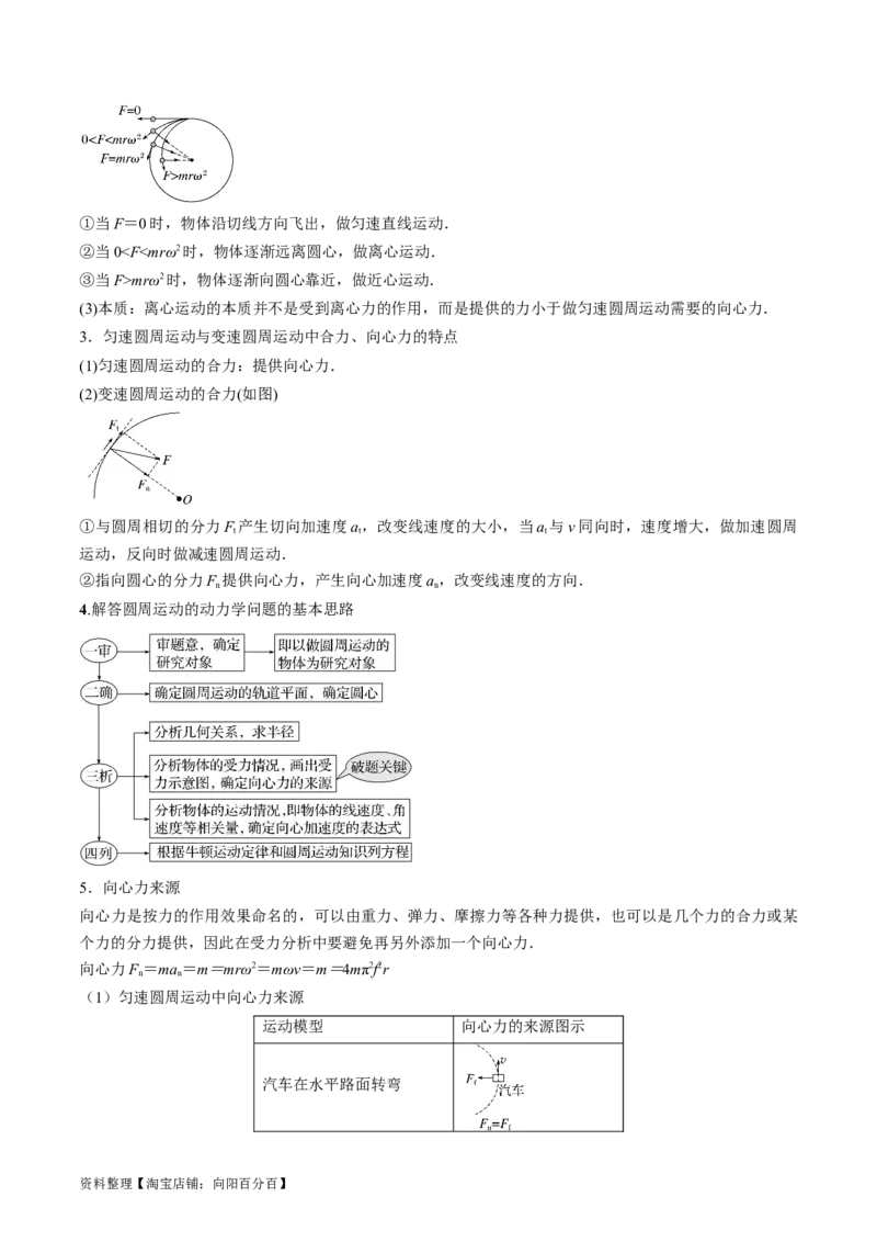 考点17圆周运动（解析版）_04高考物理_通用版（老高考）复习资料_2024年复习资料_完备战2024年高考物理一轮复习考点帮（全国通用）_答案解析版