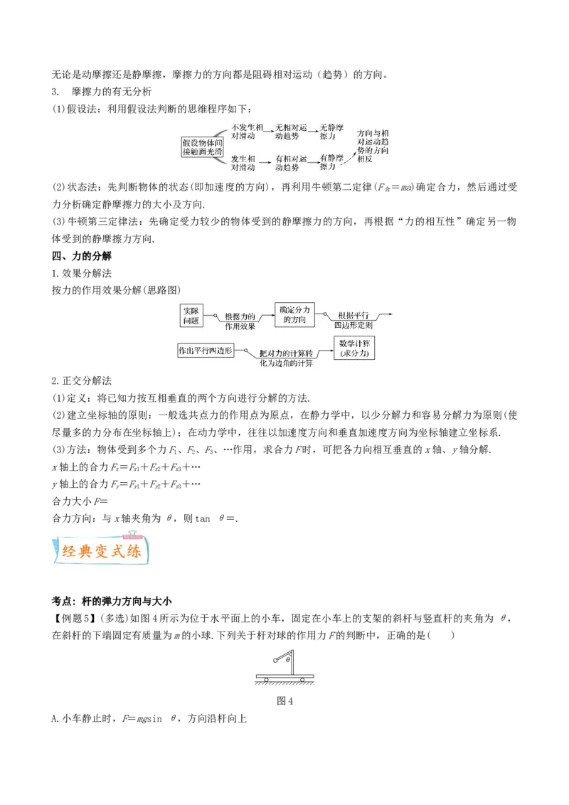 考向03相互作用-备战2022年高考物理一轮复习考点微专题_04高考物理_新高考复习资料_2022年新高考复习资料_备战2022年高考物理一轮复习考点微专题