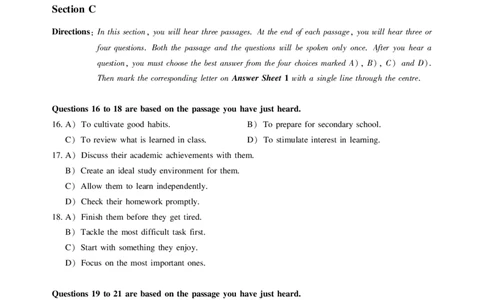 2021年12月四级（第一套）_最新更新，视频都在这_2026、6月四级速转存易和谐_1、2025年6月四级_10.2026四级英语橙啦_{2}--资料_{1}-真题