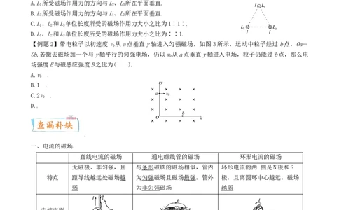 考向18洛伦兹力＼安培力-备战2022年高考物理一轮复习考点微专题_04高考物理_新高考复习资料_2022年新高考复习资料_备战2022年高考物理一轮复习考点微专题