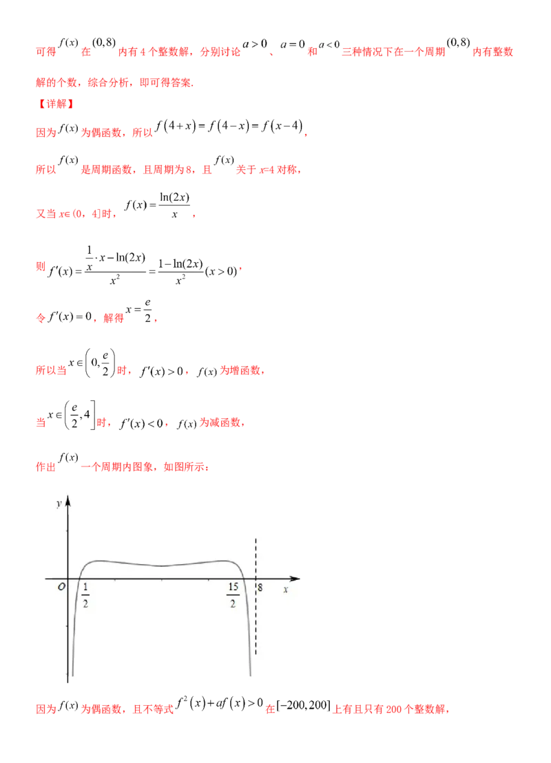 考点15利用导数研究函数的单调性（重点）-备战2022年高考数学一轮复习考点微专题（新高考地区专用）_02高考数学_新高考复习资料_2022年新高考资料