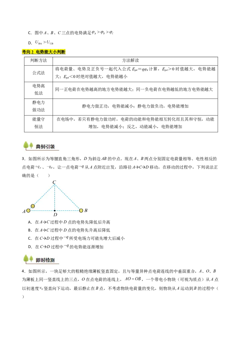 考点33静电能的性质（核心考点精讲精练）（原卷版）_04高考物理_2025年新高考资料_一轮复习_备战2025年高考物理一轮复习考点帮（新高考通用）（完结）