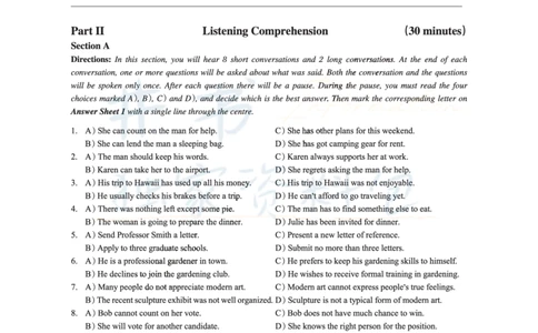 2012年12月大学英语6级真题及解析_最新更新，视频都在这_2026、6月四级速转存易和谐_四六级真题+资料包_六级真题_2007-2015年六级真题及答案解析_2012年12月英语六级真题
