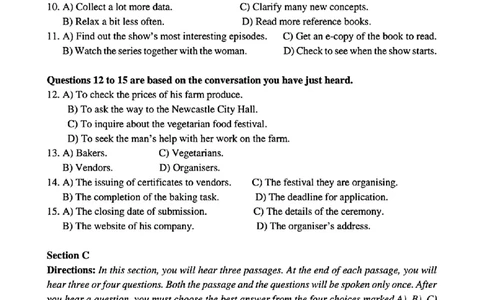 2024.06英语四级真题第1套_最新更新，视频都在这_2026、6月四级速转存易和谐_四六级真题+资料包_四级真题_2024年CET4真题及答案解析(全三套)