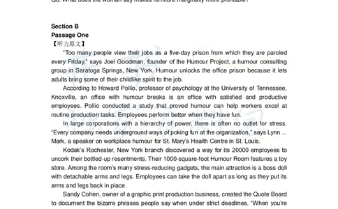 2020年7月份英语六级考试答案及听力原文_最新更新，视频都在这_2026、6月四级速转存易和谐_四六级真题+资料包_六级真题_2020年07月六级真题及答案解析（完整版）