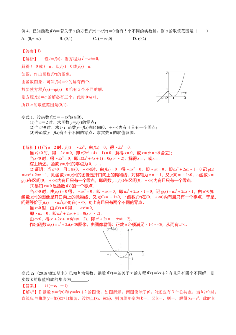 考点17函数与方程（解析版）_02高考数学_新高考复习资料_2022年新高考资料_备战2022年高考数学一轮复习考点帮（新高考地区专用）8.2更新