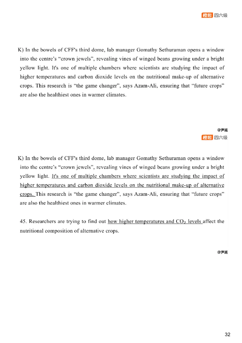 [25.4]--六级阅读模考解析24年12月第一套匹配题+选词填_最新更新，视频都在这_2026、6月四级速转存易和谐_1、2025年6月四级_10.2026四级英语橙啦_{1}--课程_{25}--六级6月7日模考解析