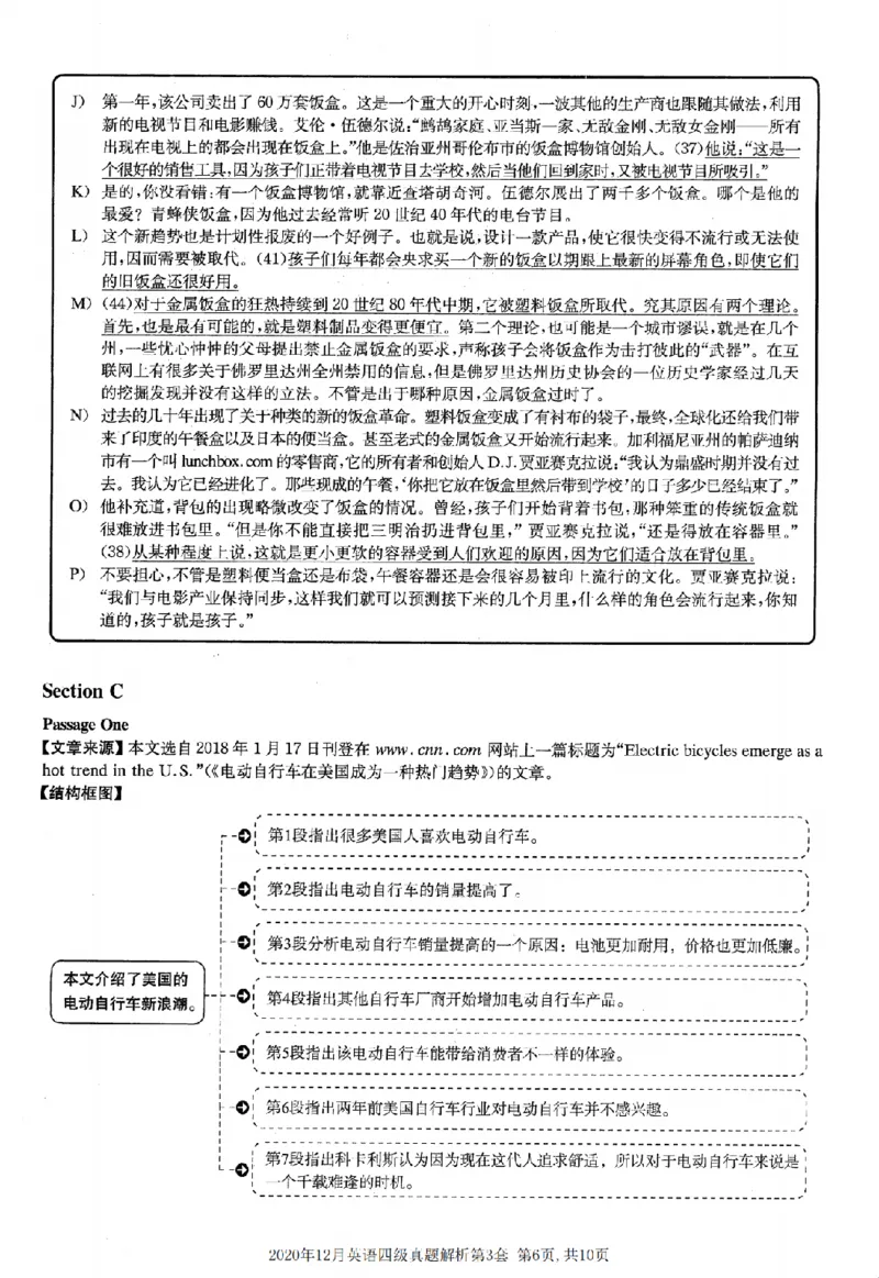 2020.12四级解析全3套(带书签)_02.四六级真题+模拟题（0128）_四级真题+音频+解析(0128)_03.2016&mdash;2025年新题型_2020年12月四级