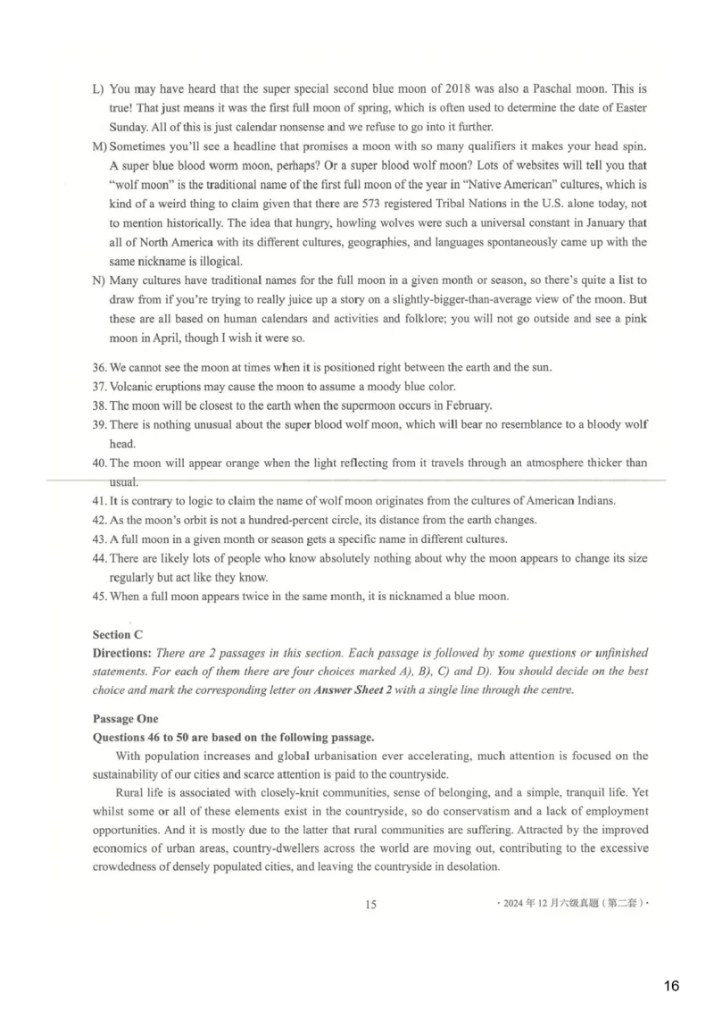 [25.1]--六级听力模考解析24年12月第一套_最新更新，视频都在这_2026，6月六级速转存易和谐_1、2025年6月六级_10.2026六级英语橙啦_{1}--课程_{25}--六级6月7日模考解析