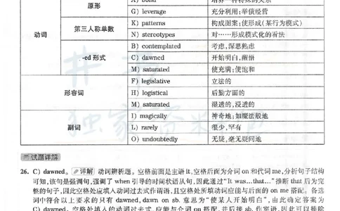 2020年09月六级答案及解析（卷二）_最新更新，视频都在这_2026、6月四级速转存易和谐_四六级真题+资料包_六级真题_2020年09月六级真题及答案解析（全三套）