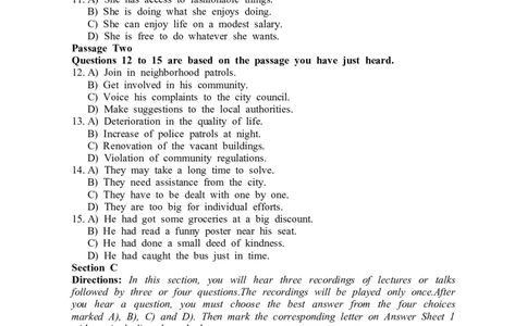 2015年06月六级真题（第1套）_02.四六级真题+模拟题（0128）_六级真题+音频+解析(0128)_02.2013&mdash;2015六级旧题型_2015年06月六级_2015.06六级真题word