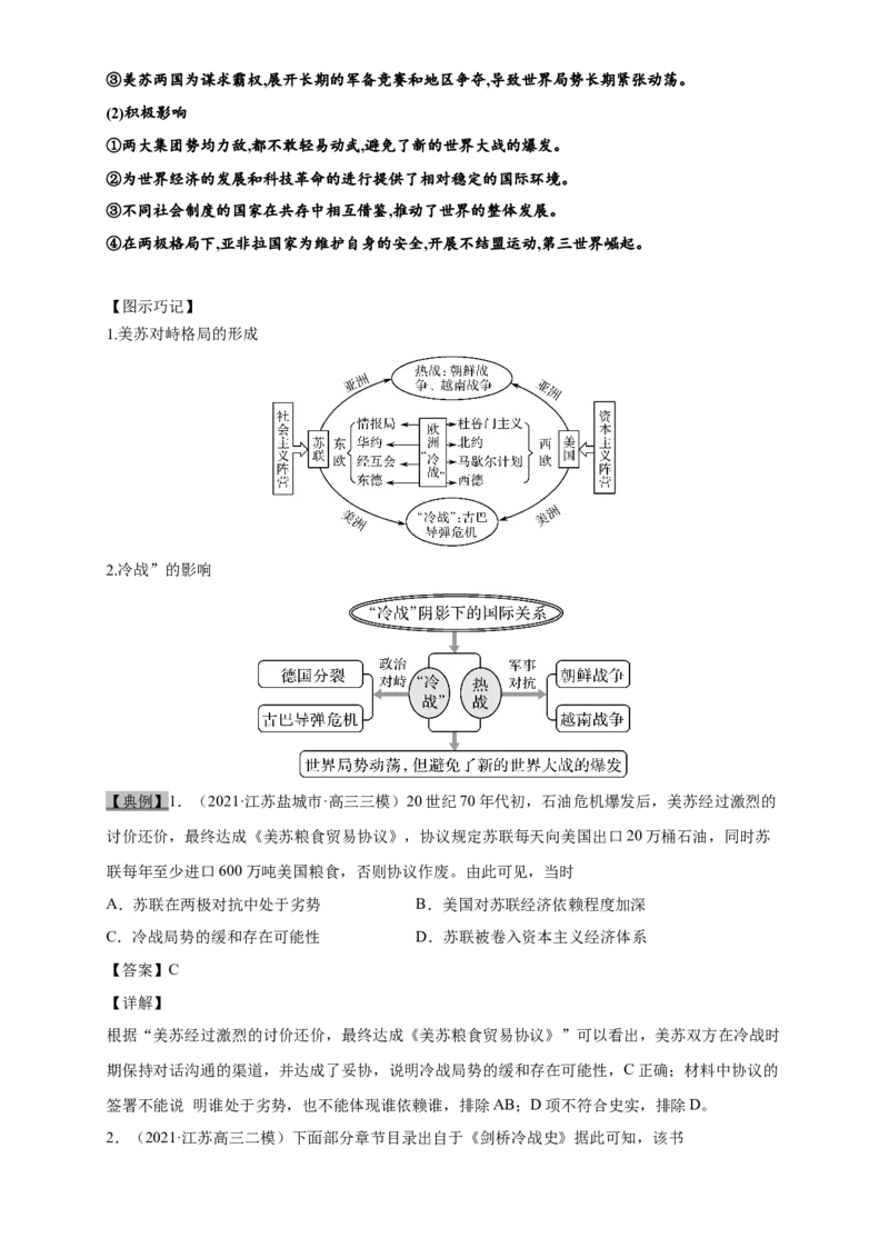考点11战后世界政治格局的演变-备战2022年高考历史一轮复习考点帮（新高考专用）_07高考历史_新高考复习资料_2022年新高考复习资料_备战2022年历史一轮复习考点帮（新高考）8.2更新