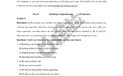 [16.1]--听力23.12第二套(1)_最新更新，视频都在这_2026，6月六级速转存易和谐_1、2025年6月六级_10.2026六级英语橙啦_{1}--课程_{16}--听力真题精讲