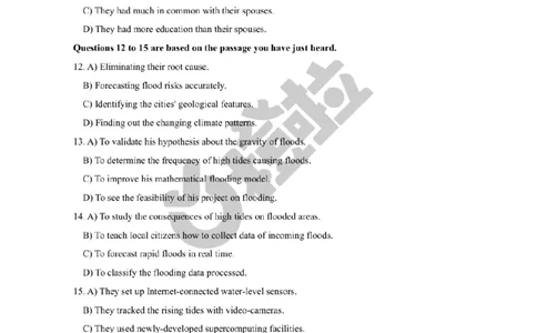 [16.1]--听力23.12第二套(1)_最新更新，视频都在这_2026，6月六级速转存易和谐_1、2025年6月六级_10.2026六级英语橙啦_{1}--课程_{16}--听力真题精讲