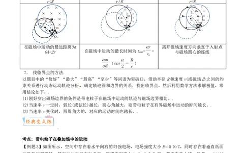 考向19带电粒子在复合场运动-备战2022年高考物理一轮复习考点微专题_04高考物理_新高考复习资料_2022年新高考复习资料_备战2022年高考物理一轮复习考点微专题