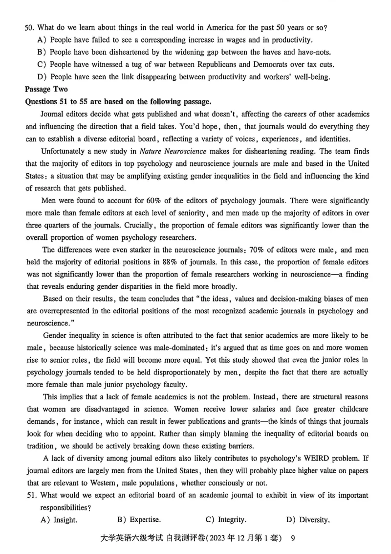 就这样过英语六级自我评测卷_最新更新，视频都在这_2026，6月六级速转存易和谐_讲义_就这样过英语六级真题+模拟