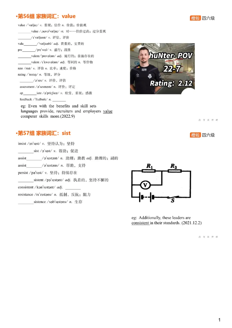 [4.25]--六级词汇56组补充_最新更新，视频都在这_2026，6月六级速转存易和谐_1、2025年6月六级_10.2026六级英语橙啦_{1}--课程_{4}--六级词汇
