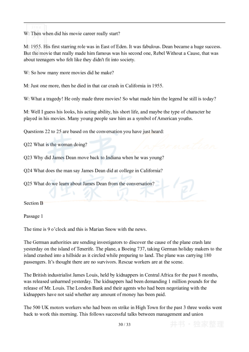2010年06月大学英语6级真题及答案解析_最新更新，视频都在这_2026、6月四级速转存易和谐_四六级真题+资料包_六级真题_2007-2015年六级真题及答案解析_2010年06月英语六级真题