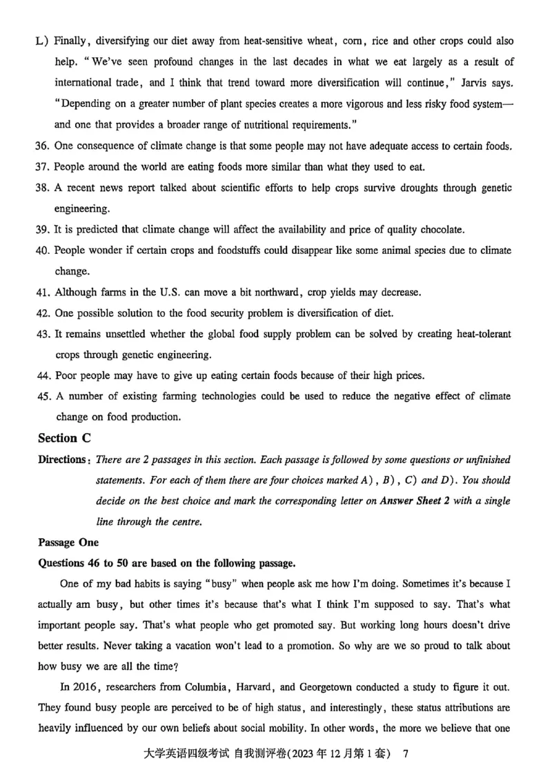 自我评测卷_最新更新，视频都在这_2026、6月四级速转存易和谐_讲义_就这样过英语四级真题+模拟