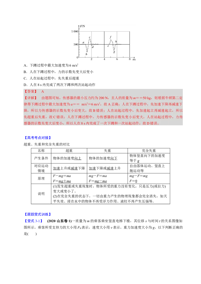 第07讲牛顿第一、第二运动定律三大题型（举一反三）（解析版）_04高考物理_2025年新高考资料_二轮复习_备战2025年高考物理举一反三系列（新高考通用）3406669