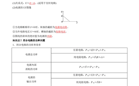 第43讲闭合电路欧姆定律（讲义）（解析版）_04高考物理_新高考复习资料_2024新高考复习资料_一轮复习资料_2024年高考物理一轮复习讲练测（讲义+练习+课件）（新高考）_讲义+练习