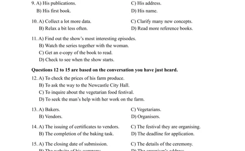 2024.06四级真题全3套(带书签)_02.四六级真题+模拟题（0128）_四级真题+音频+解析(0128)_03.2016&mdash;2025年新题型_2024年06月四级