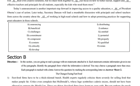 2015年6月年大学英语四级真题（一）_英语四六级保存避免失效_最新更新，视频都在这_2026、6月四级速转存易和谐_新大学英语2025.6月4.6级真题_※1.四级历年真题、解析及听力_2015年6月CET4