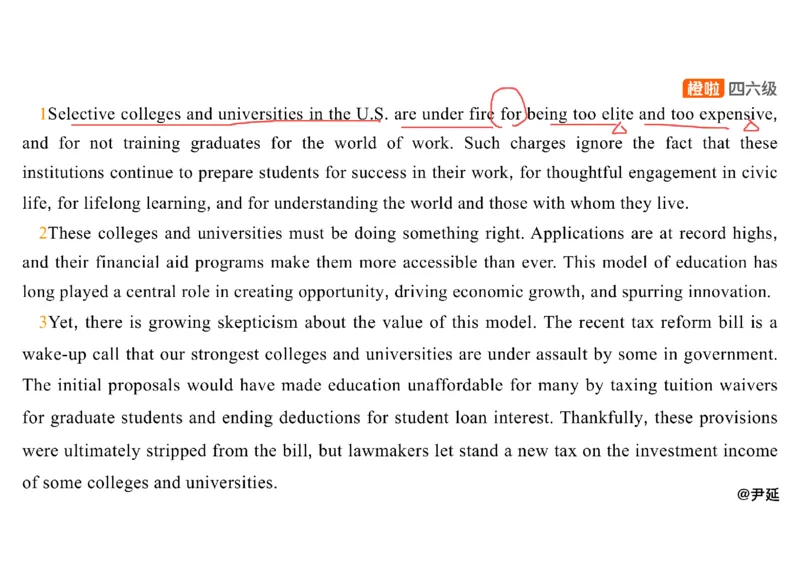 04.阅读精讲精练4_英语四六级保存避免失效_最新更新，视频都在这_2026，6月六级速转存易和谐_0、2025年12月六级_06.橙啦六级全程班石雷鹏_03.真题技巧+专项带练_03.阅读精讲精练_资料