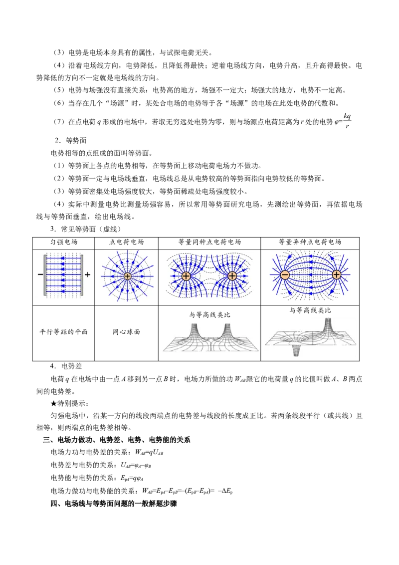解密08静电场（原卷版）-高频考点解密2021年高考物理二轮复习讲义+分层训练_04高考物理_新高考复习资料_2021年新高考资料_高频考点解密2021年高考物理二轮复习讲义+分层训练