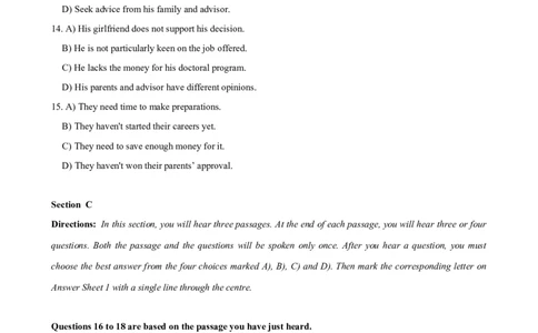 2019年12月四级真题第2套（未核对，不推荐用）_英语四六级保存避免失效_最新更新，视频都在这_2026、6月四级速转存易和谐_新大学英语2025.6月4.6级真题_※1.四级历年真题、解析及听力