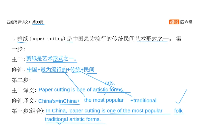 01.翻译精讲1_英语四六级保存避免失效_最新更新，视频都在这_2026、6月四级速转存易和谐_0、2025年12月四级_06.橙啦四级全程班石雷鹏_03.解题技巧+专项带练_06.翻译精讲_资料