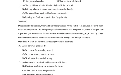 2021年12月大学英语4级第1套_英语四六级保存避免失效_最新更新，视频都在这_2026、6月四级速转存易和谐_新大学英语2025.6月4.6级真题_※1.四级历年真题、解析及听力_2.2017-2024年（新题型）