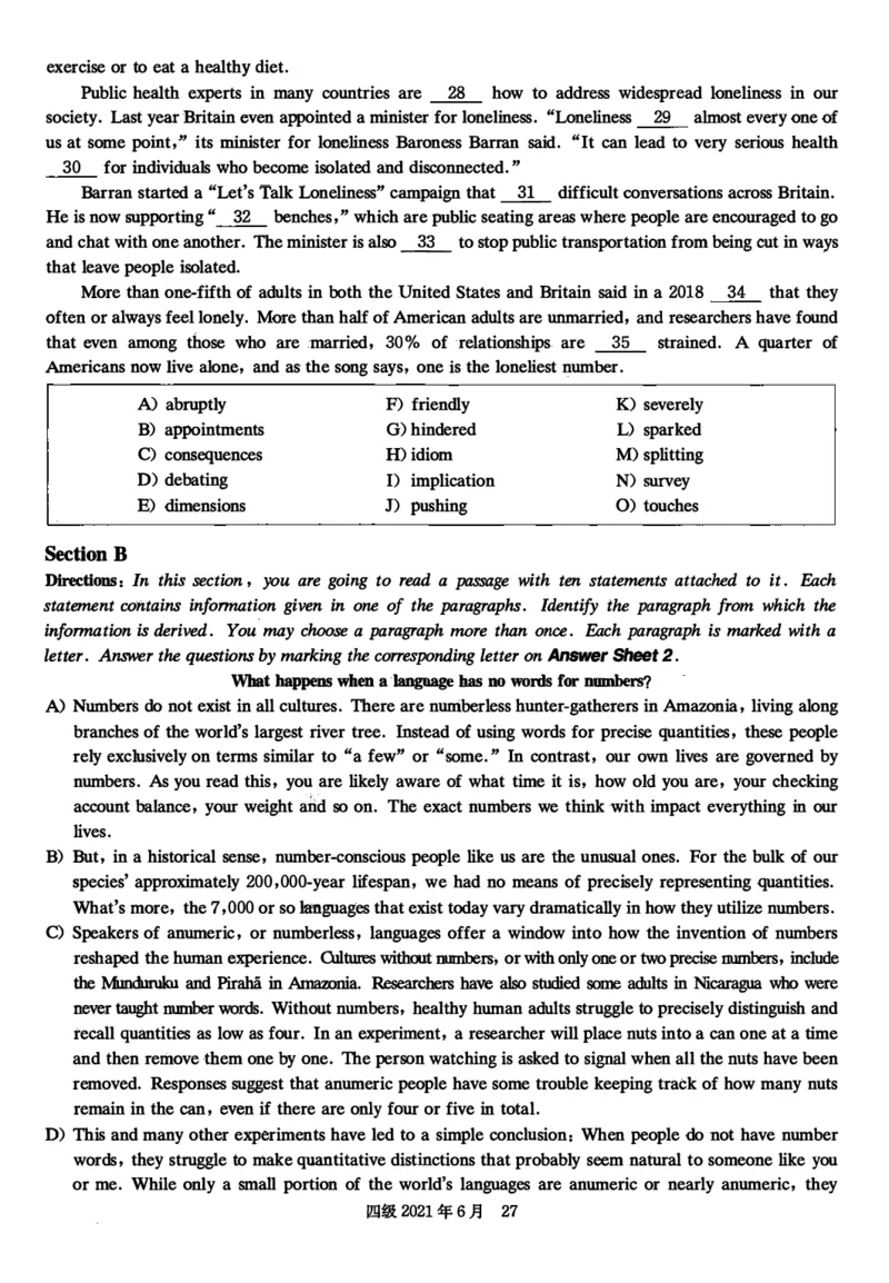 2021年06月四级真题第2套可复制可划线查词_英语四六级保存避免失效_最新更新，视频都在这_2026，6月六级速转存易和谐_0、2025年12月六级_00.学丞六级全程班刘晓燕_00讲义资料