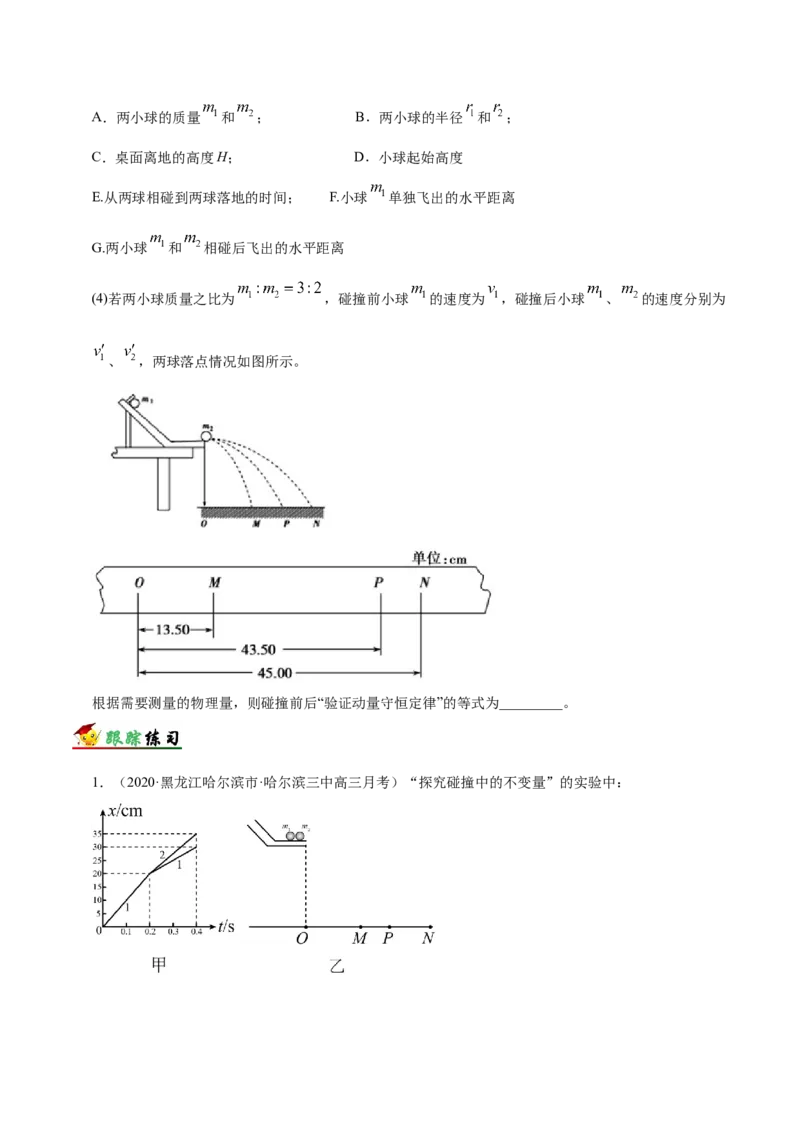 解密14力学实验（原卷版）-高频考点解密2021年高考物理二轮复习讲义+分层训练_04高考物理_新高考复习资料_2021年新高考资料_高频考点解密2021年高考物理二轮复习讲义+分层训练