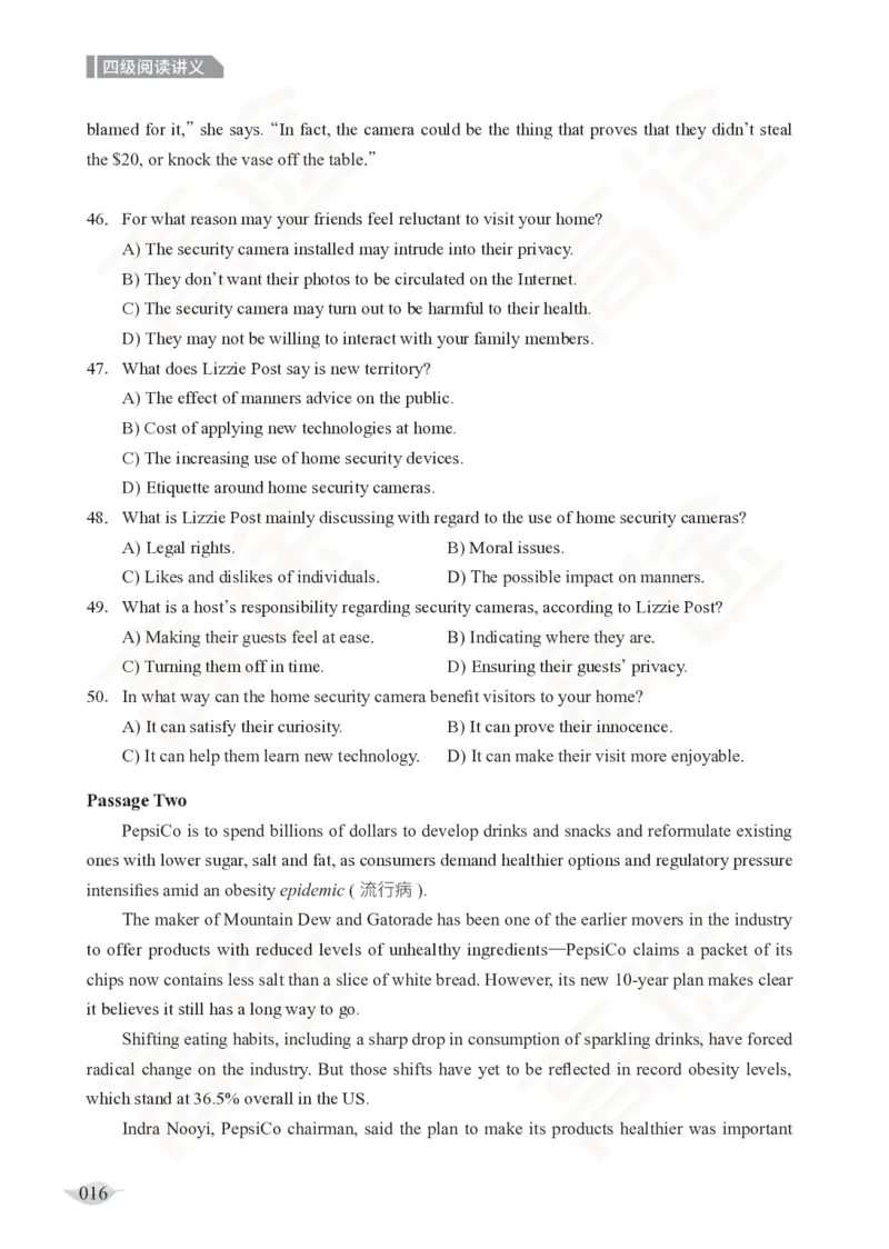 (2.6)-四级阅读讲义_英语四六级保存避免失效_最新更新，视频都在这_2026、6月四级速转存易和谐_1、2025年6月四级_02.2026四级英语高途唐静_四级秋季全程Standard班_{2}--资料