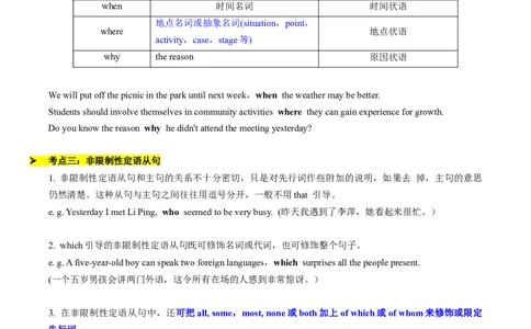 重难语法练05三大从句及特殊句式（解析版）_03高考英语_2025年新高考资料_二轮复习_2025年高考英语二轮热点题型归纳与变式演练（新高考通用）340016860_第四部分重点语法