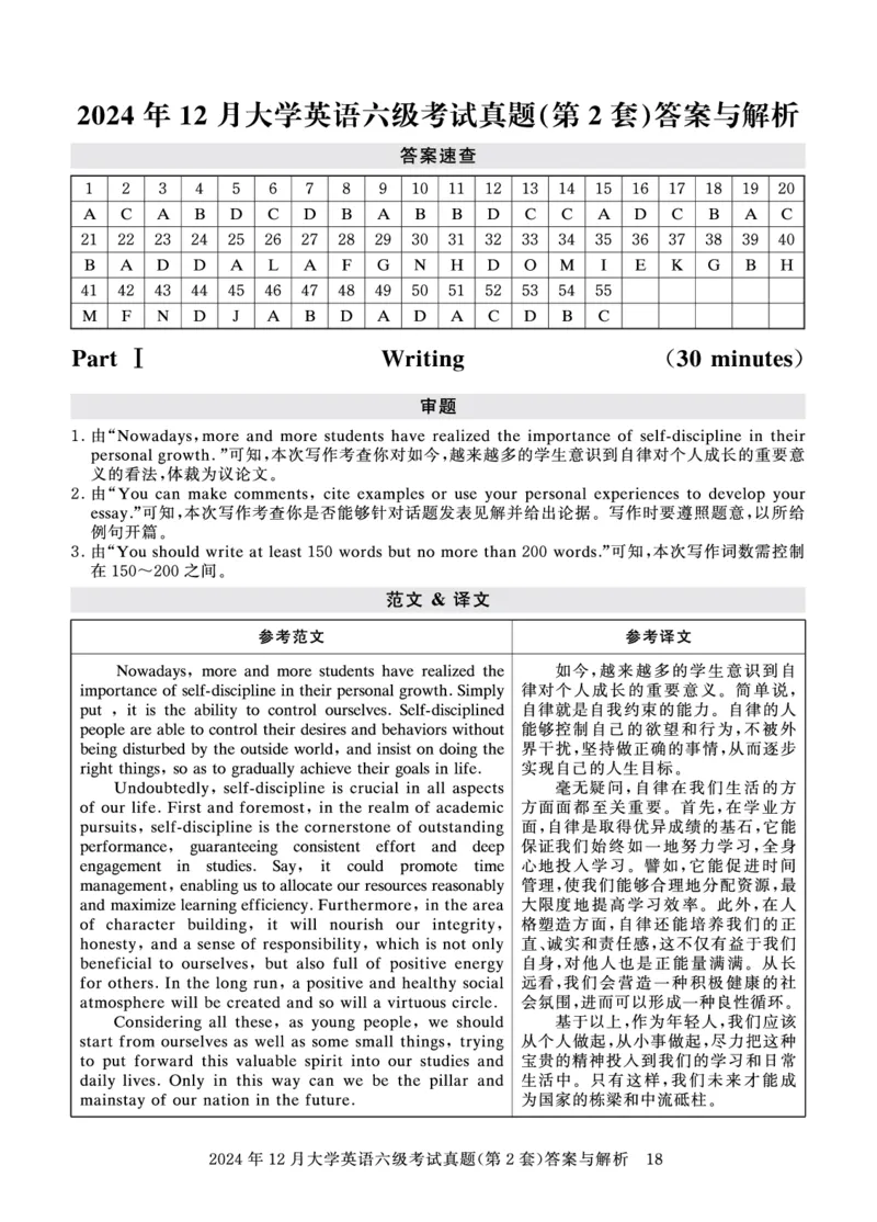 2024年12月六级答案详解_英语四六级保存避免失效_最新更新，视频都在这_2026、6月四级速转存易和谐_0、2025年12月四级_00.学丞四级全程班刘晓燕_00讲义资料_四六级历年真题汇总