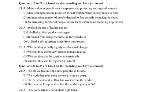 2023.12六级真题第2套可复制可检索，打印首选_英语四六级保存避免失效_最新更新，视频都在这_2026，6月六级速转存易和谐_1、2025年6月六级_13.2026六级英语刘晓燕-保命班