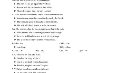 2014年12月六级考试听力真题（一）_英语四六级保存避免失效_最新更新，视频都在这_2026、6月四级速转存易和谐_新大学英语2025.6月4.6级真题_六级真题_六级听力专项_2010-2015_2014.12六级