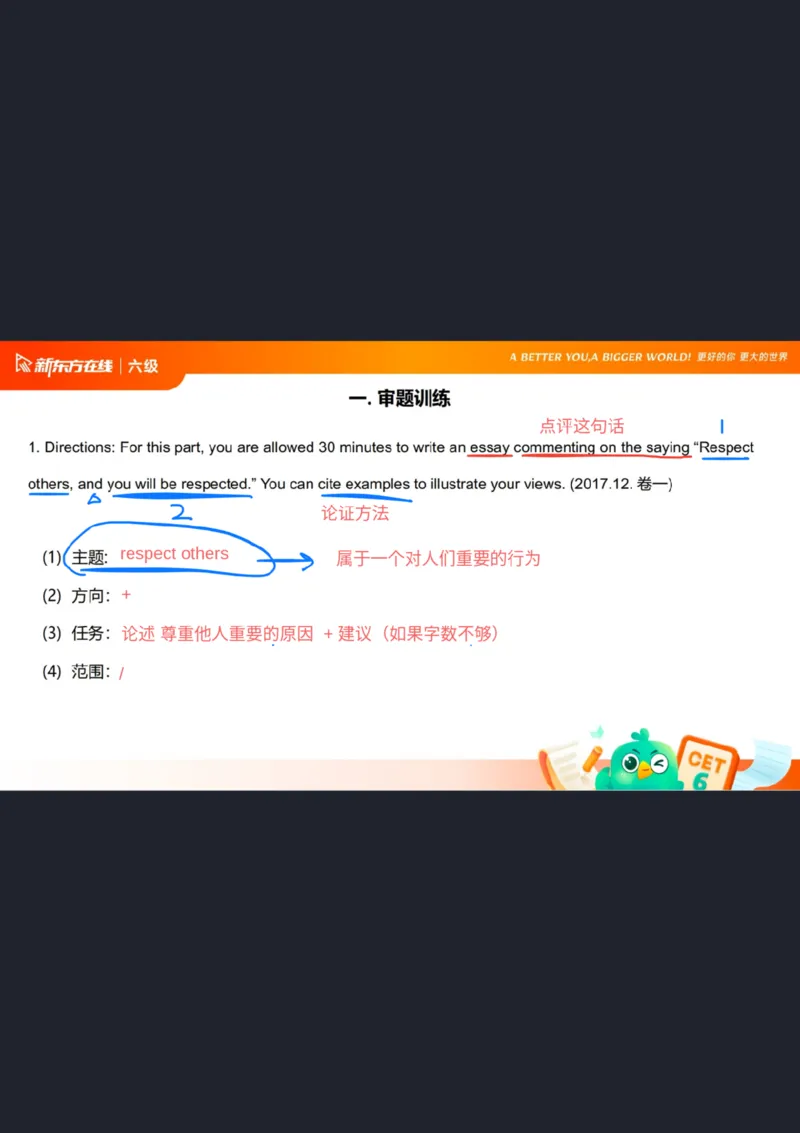 25_12_六级写作3笔记_1758706342161_英语四六级保存避免失效_最新更新，视频都在这_2026，6月六级速转存易和谐_0、2025年12月六级_07.东方六级全程班陈志超_00.讲义_六级核心技巧讲解