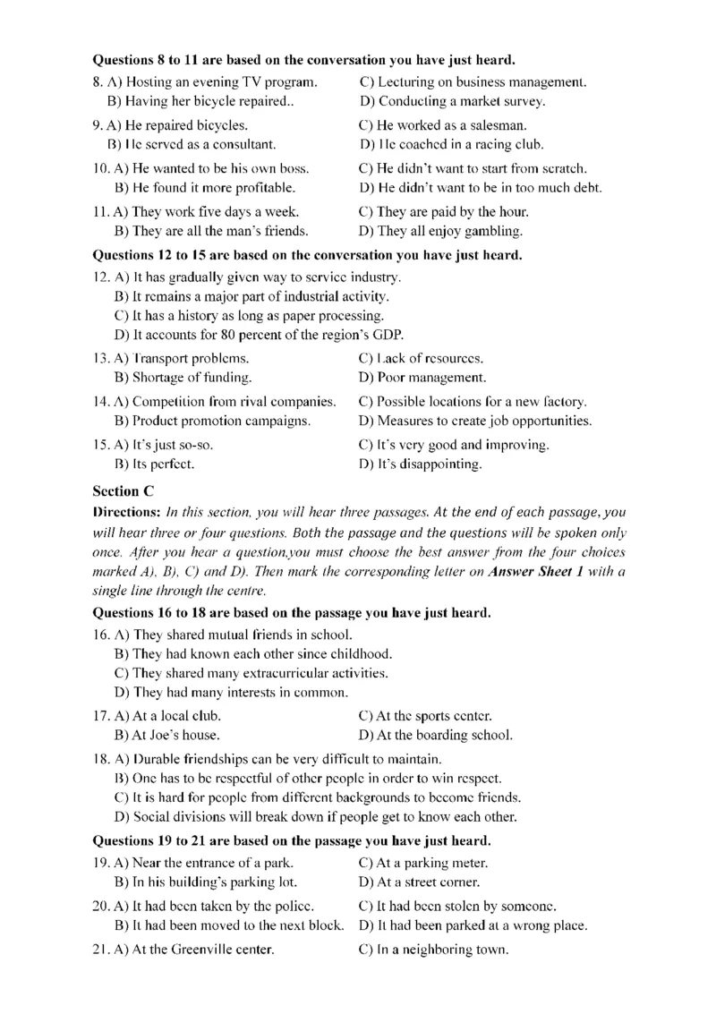 2015年12月四级真题第3套可复制可搜索_英语四六级保存避免失效_最新更新，视频都在这_2026，6月六级速转存易和谐_0、2025年12月六级_00.学丞六级全程班刘晓燕_00讲义资料_真题PDF