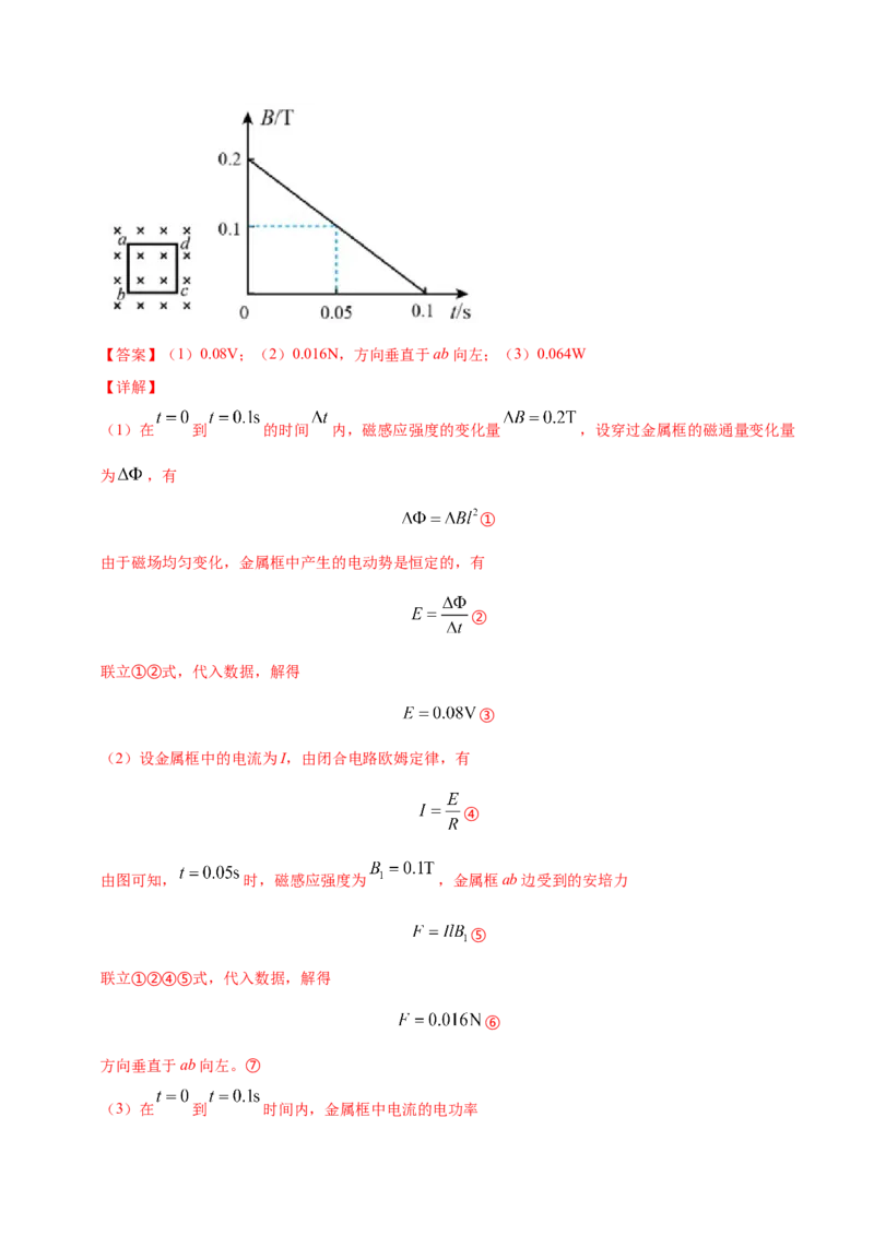 解密11电磁感应（解析版）-高频考点解密2021年高考物理二轮复习讲义+分层训练_04高考物理_新高考复习资料_2021年新高考资料_高频考点解密2021年高考物理二轮复习讲义+分层训练