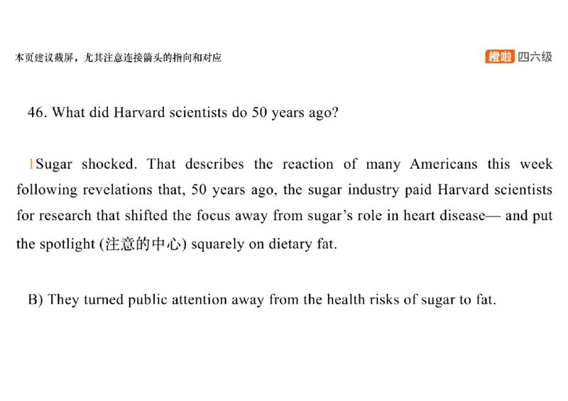 01.阅读精讲精练1_英语四六级保存避免失效_最新更新，视频都在这_2026、6月四级速转存易和谐_0、2025年12月四级_06.橙啦四级全程班石雷鹏_03.解题技巧+专项带练_03.阅读精讲精练_资料