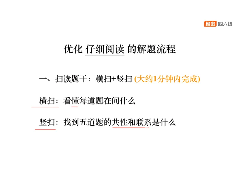 01.阅读精讲精练1_英语四六级保存避免失效_最新更新，视频都在这_2026、6月四级速转存易和谐_0、2025年12月四级_06.橙啦四级全程班石雷鹏_03.解题技巧+专项带练_03.阅读精讲精练_资料